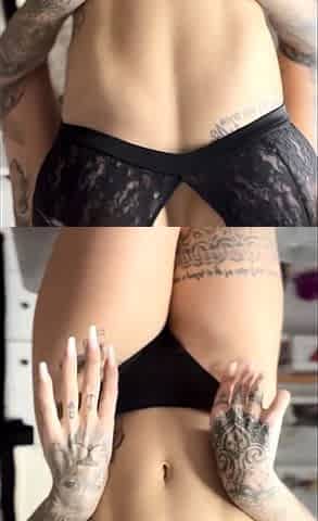 Susy Gala Anal video preview, black underwear fucking