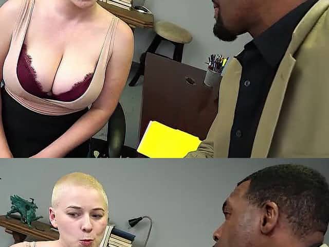 Thick Skinhead Pawg Gets The Job Done