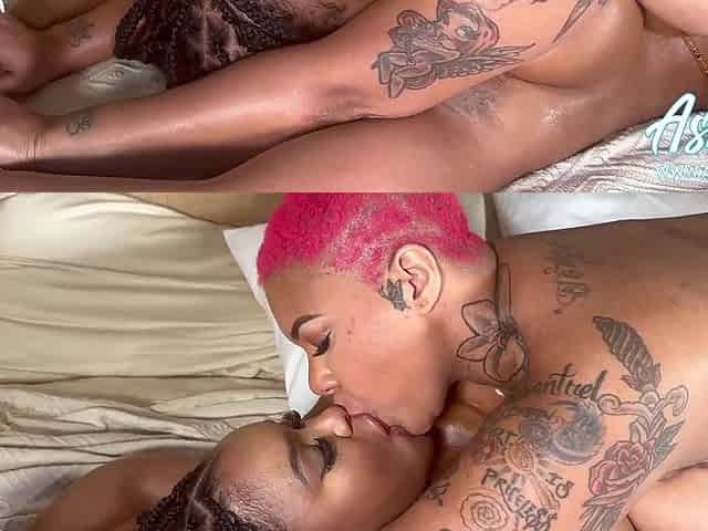 Lesbo scissoring ASMR TRIBBING