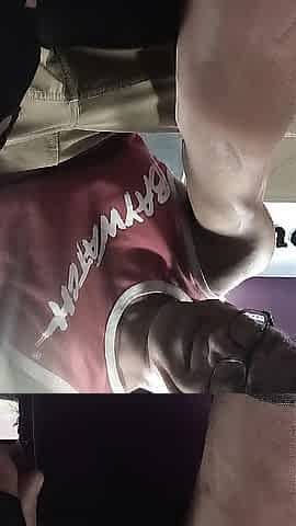 Look at my balls whilst I workout throughout my shorts ????????????