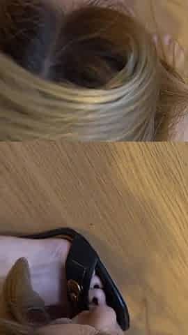 Beautiful Ladies Licking Their Dirty Feet