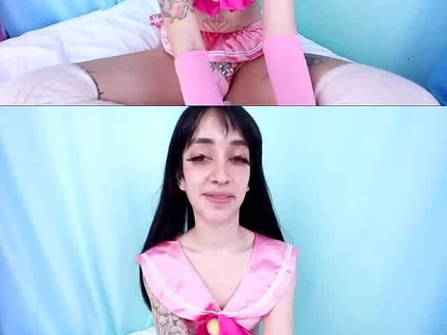 Tiny Flat-chested Inked Brunette Chick Gets Her Beaver Drilled Hard & Deserves CIM At the Casting