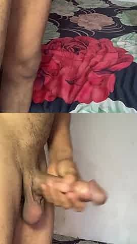 Jerking Before I Fuck This Ebony Babe