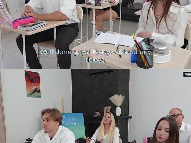 Hard Classroom Torture from Strict Teacher. FULL on MurkovskiHub com