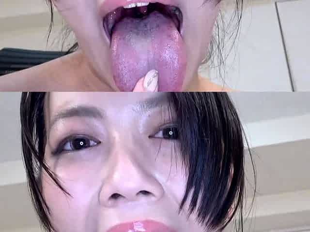 Ruri Narumiya Japanese teen gives POV blowjob