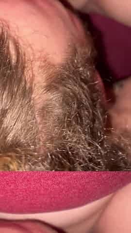 Hubby soaked sloppy vagina eating