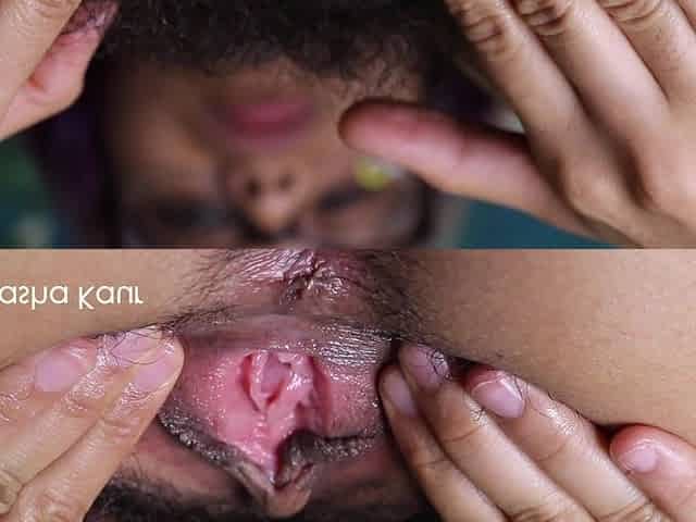 Extreme Close-up Pussy Gaping & Stretch