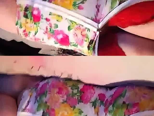 Chubby Brunette Big Boobs Dildo Masturbation