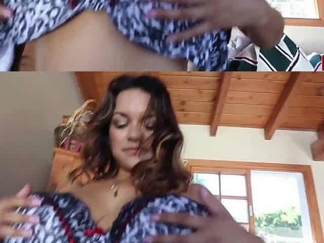 Monica Mendez - Black And Lace Bra 5d 2
