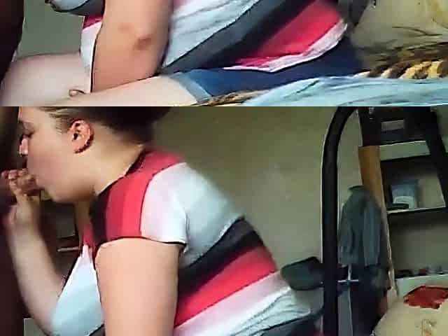 Estonian Amateur Gives a Deep Blowjob