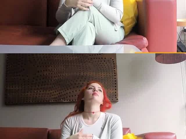 LATINA REDHEAD too good for her BOYFRIEND