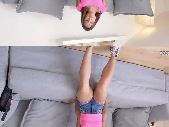 Cute Shy Teen 18+ Pickup And Fuck At Model Job With Serina Gomez And Sereyna Gomez