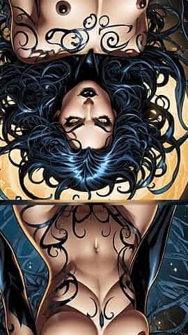 Nude Night Whirl Shadow Tendrils