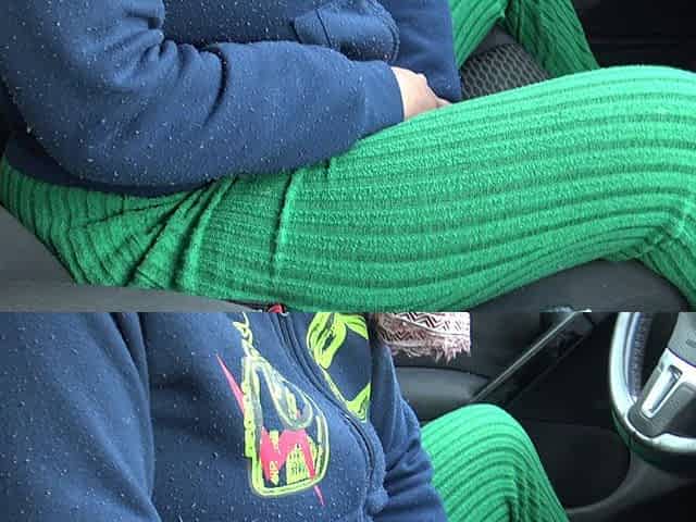 Stepmother Shows Her Hairy Pussy to Her 18 Year Old Virgin Stepson