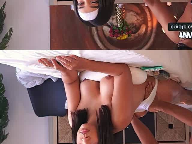 Latina Gets A Massage With Creampie Included - Sofi Becker