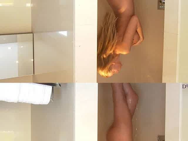 Shower Masturbation Show