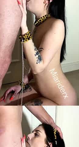 Amateur teen Blowjob with hardcore drilling