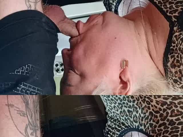 Instead of Coffee, My Stepmom Started Sucking My Dick Until She Got a Lot of Cum in Her Mouth