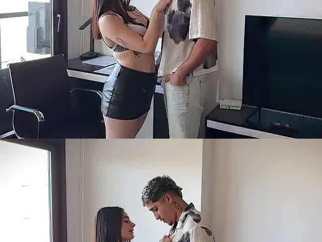 I'll Give My Twat to My Boss so That guy Doesn't Fire Me - Almendra Gala