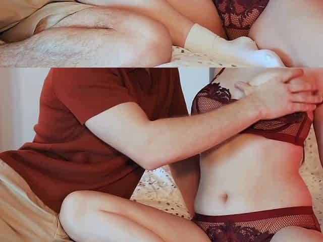 Big Boobed Babe get licked and fucked. Sensual Nipples