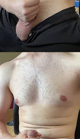 Trying to make my ramrod pee cum