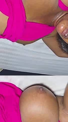 Ebony Pussy so Wet She Makes My Dick Cum