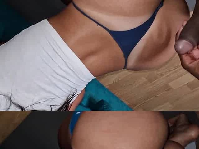 My Boyfriend Left Me Trapped on the Couch Doing Yoga and My Brother-in-law Ends up Fucking My Virgin Tight Pussy