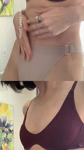Watch Me Strip: Bra and Fullback Panties