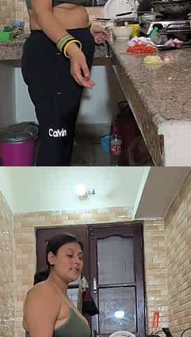 Puja Bhabhi Cooking in Kitchen Full Entertainment