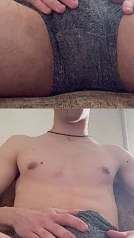 Teenager jerks off unintentionally showing her face. Thick cum????????????