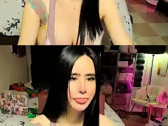 Busty brunette with big boobs rides cock