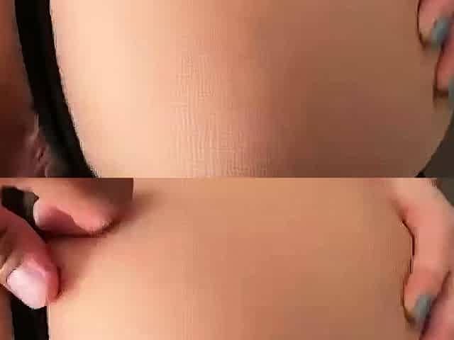 Super steamy brown-haired in a dress likes to pound
