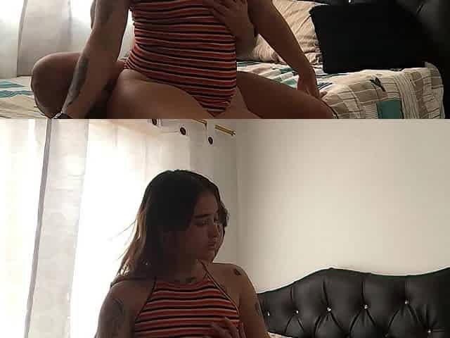 LESBIAN BABES vs HETERO PAIR.