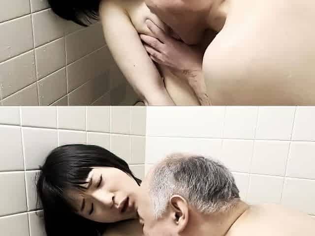 Asian japanese schoolgirl plays with anal toys
