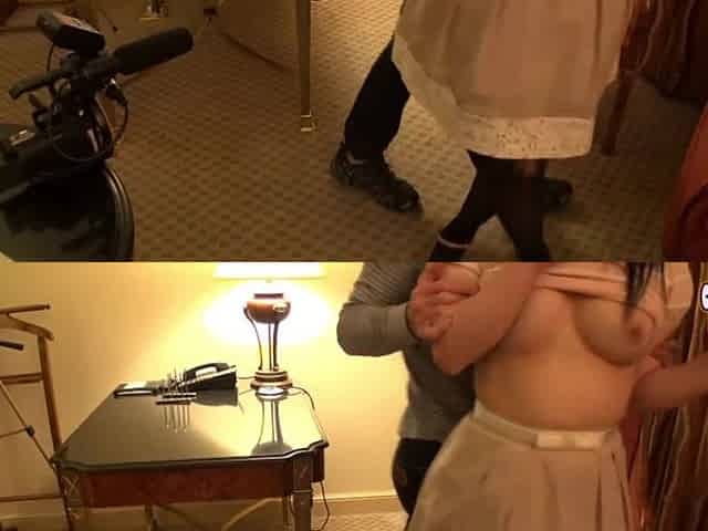 Nervous Eyes, Soft Curves, Petite Frame - a Shy J-babe