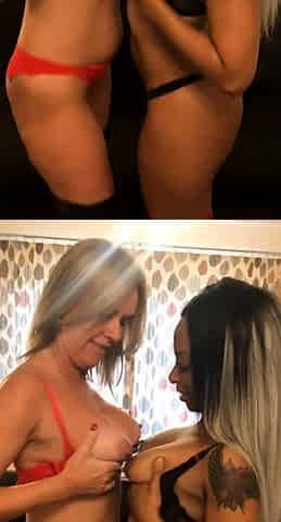 Shaved pussy MILF blowjob and fucking POV