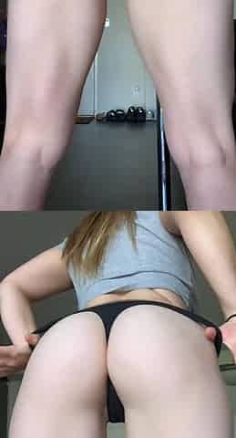 Cute curly brunette solo webcam masturbation