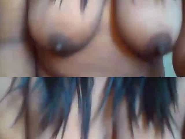 Phat Black Booty on Webcam