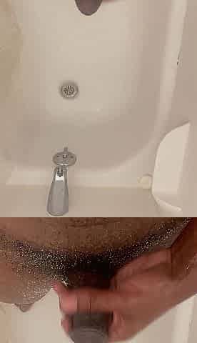 Playing Wit My BBC in the Shower