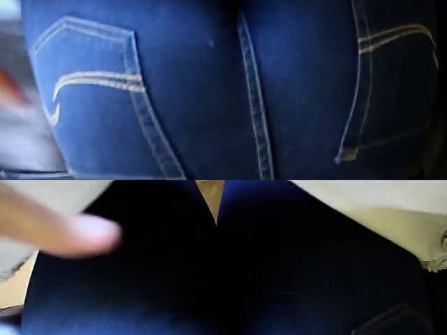 Drea 1 Clip 1 - Tight Jeans Rub