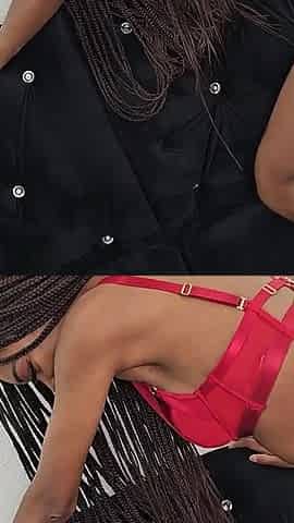 Creampie for Thin Big Tit Ebony Girl- Munro B