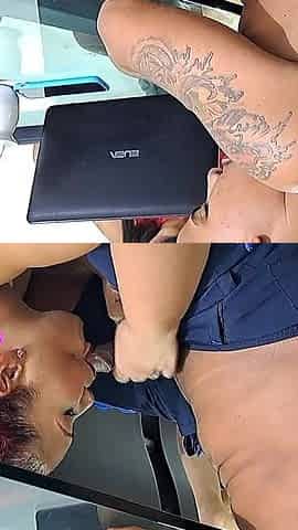 My Girlfriend's Stepmom Sucks My Dick