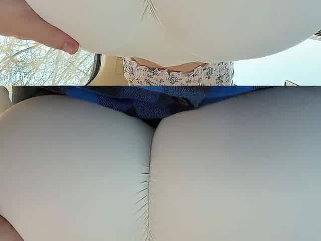 Risky Made to Cum Stepbrother in the Car