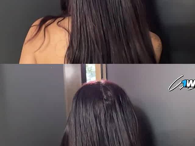 MI NOVIO ME DESCUBRE CON MI'MANTE EN EL HOTEL Y LO CONVENZO PARA QUE NOS FOLLE A LAS DOS EN UN 3SOME
