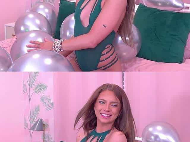Jojo Austin Pops Her Looner Cherry 4K
