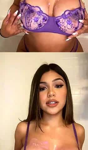 Ebony girl showers her big ass amp masturbating