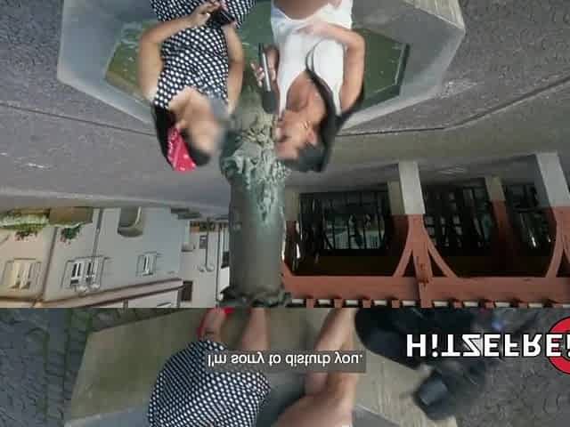 HITZEFREI German mother I'd like to fuck Bonny Devil finds herself a large dong to bang