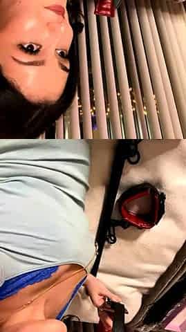 Brunette Solo Webcam Masturbation