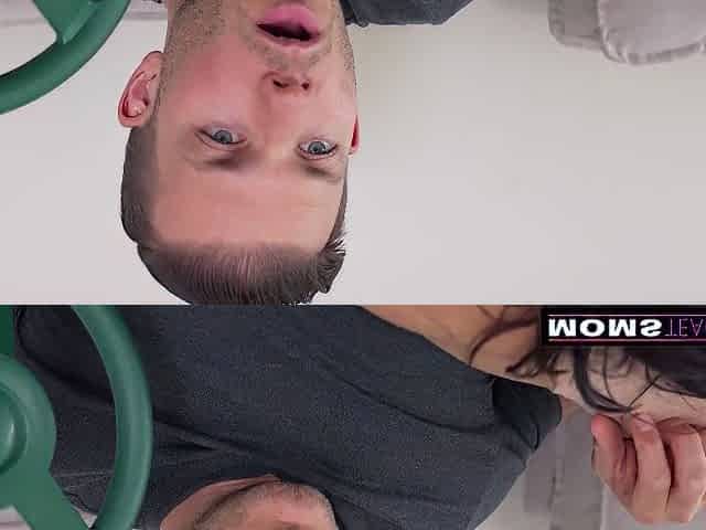 Milf Shay Sights Flashes Big Tits To Distracted Stepson Practicing Drivers Test