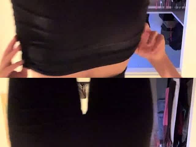 Amateur big ass brunette teen with